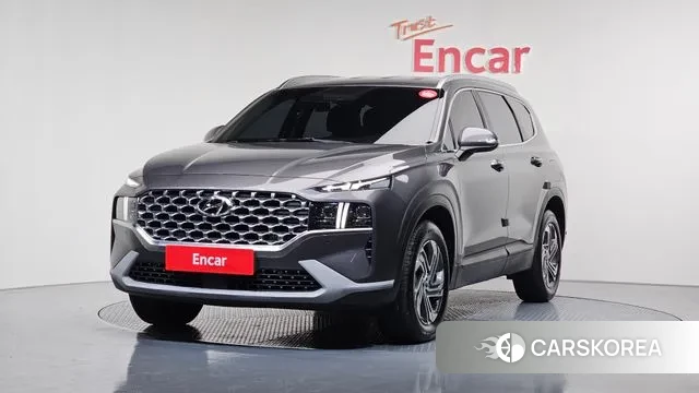 Hyundai The New Santa Fe 2020 Серый из Кореи