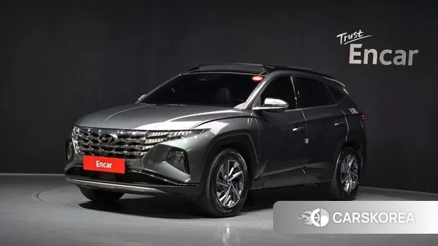 Hyundai Tucson Hybrid (NX4) 2021 Серый из Кореи