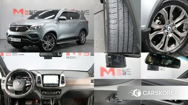 Ssangyong G4 Rexton 2018 Серый из Кореи