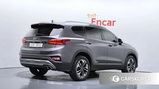 Hyundai Santa Fe TM 2019 Серый из Кореи