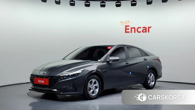 Hyundai Avante (CN7) 2021 Серый из Кореи