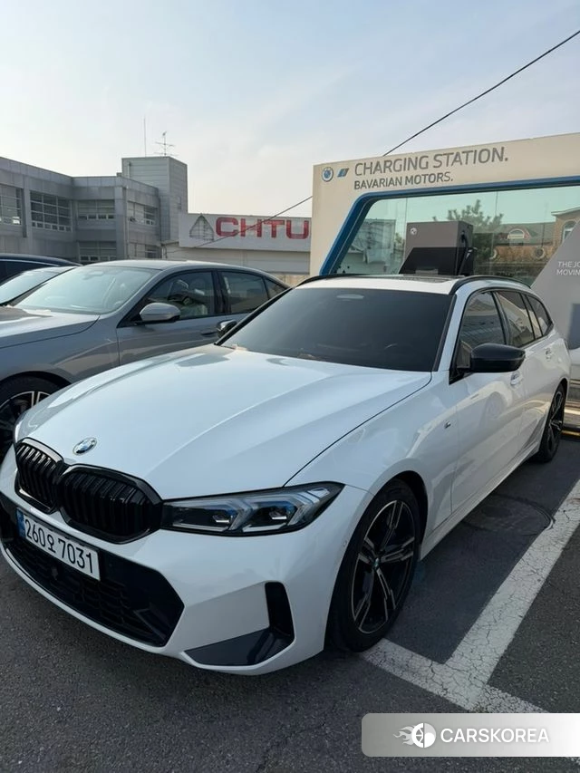 BMW 3 Series (G20) 2023 Белый из Кореи