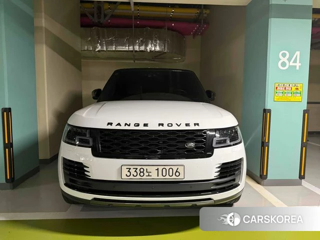 Land Rover Range Rover 4th Generation 2021 Белый из Кореи