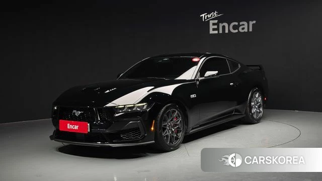 Ford Mustang 7th Generation 2024 Черный из Кореи