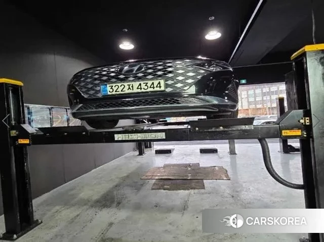 Hyundai The New Grandeur IG Hybrid 2021 Черный из Кореи