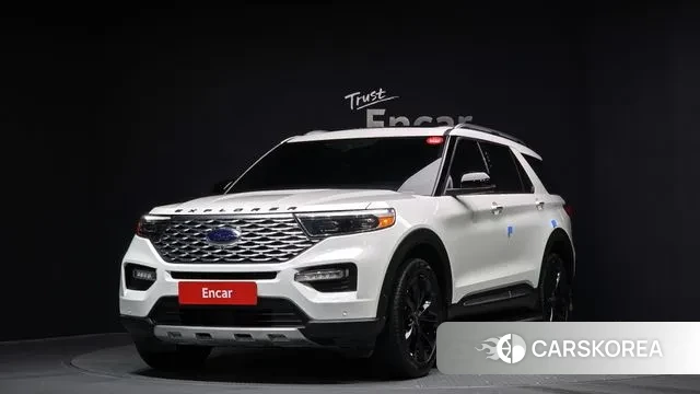 Ford Explorer 6th Generation 2022 Белый из Кореи