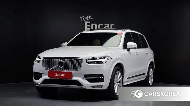 Volvo XC90 second Generation 2019 Белый из Кореи