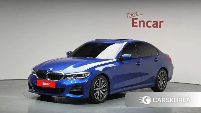 BMW 3 Series (G20) 2020 Синий из Кореи