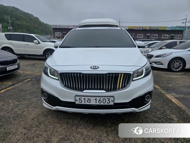 Kia All New Carnival 2018 Белый из Кореи