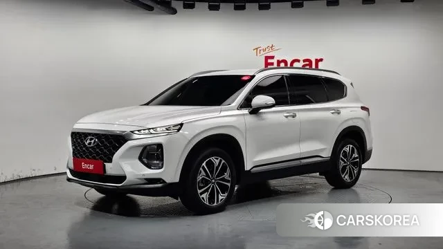Hyundai Santa Fe TM 2019 Белый из Кореи
