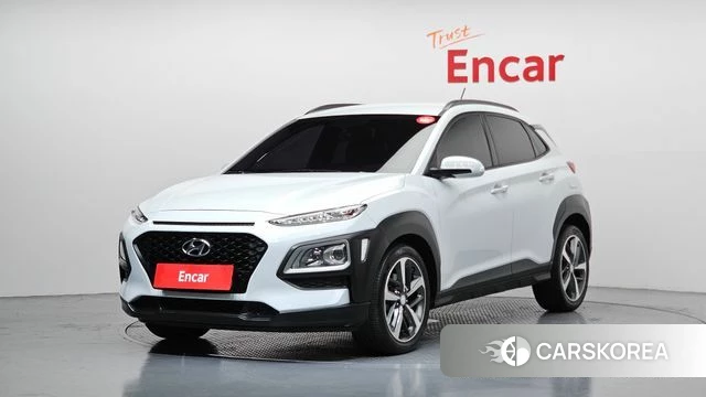 Hyundai Kona 2018 Белый из Кореи