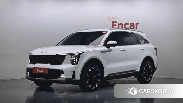 Kia The New Sorento 4th Generation 2023 Белый из Кореи