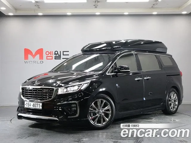 Kia The New Carnival 2019 Черный из Кореи