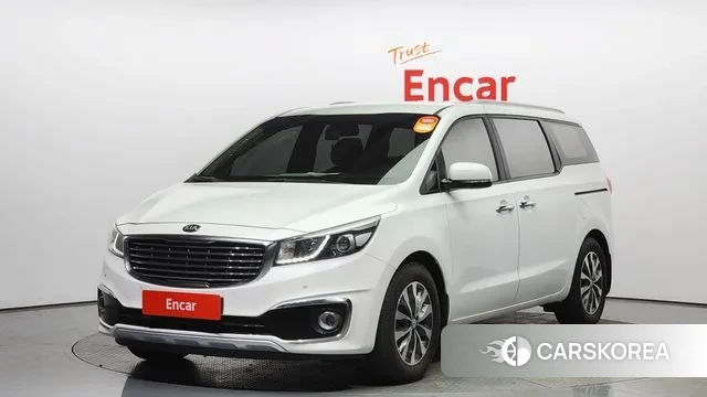 Kia All New Carnival 2018 Белый из Кореи