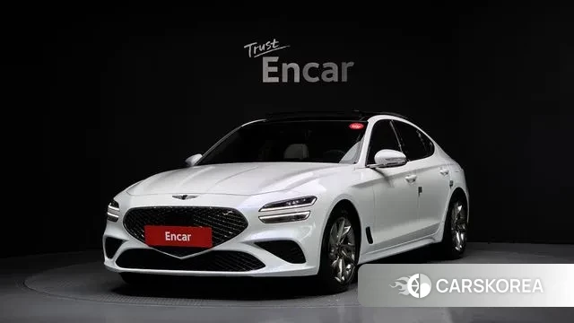 Genesis The New G70 2021 Белый из Кореи