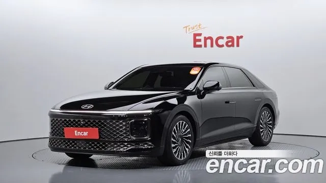 Hyundai Grandeur (GN7) 2023 Черный из Кореи