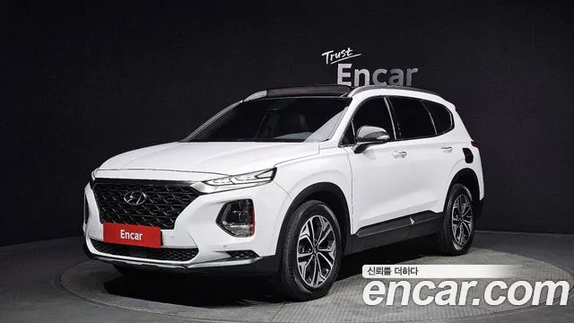 Hyundai Santa Fe TM 2018 Белый из Кореи