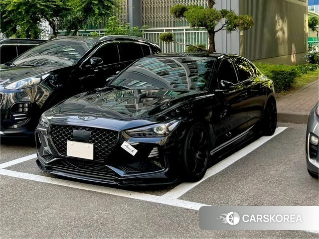 Genesis G70 2018 Черный из Кореи