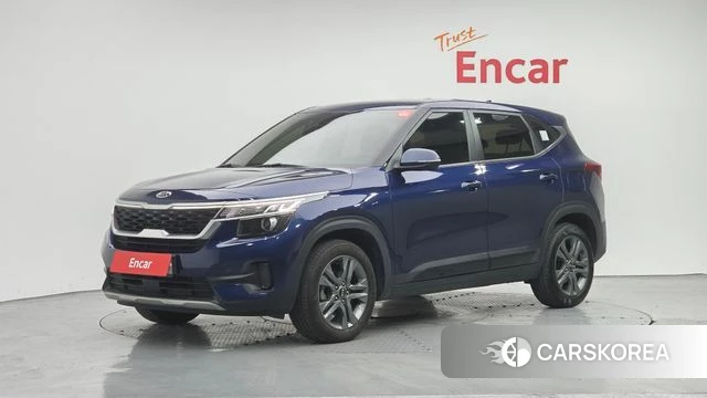 Kia Seltos 2020 Синий из Кореи