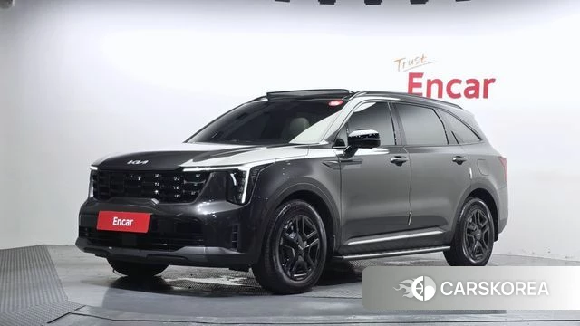 Kia The New Sorento 4th Generation 2024 Серый из Кореи