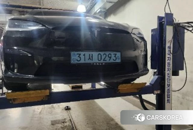 Tesla Model X 2023 Черный из Кореи