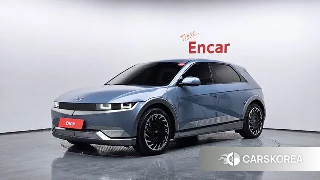 Hyundai Ionic 5 2021 Небесно-голубой из Кореи