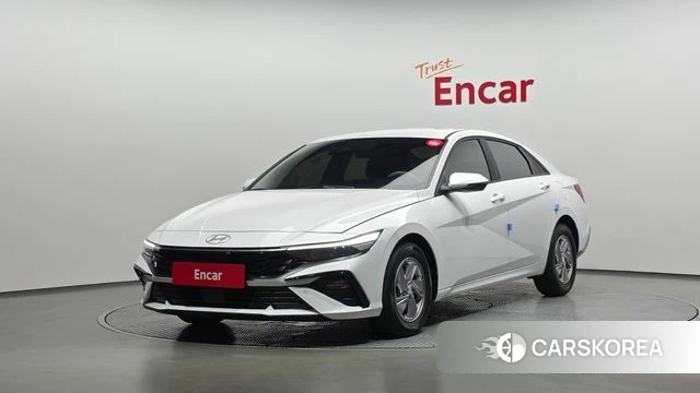 Hyundai The New Avante (CN7) 2023 Белый из Кореи