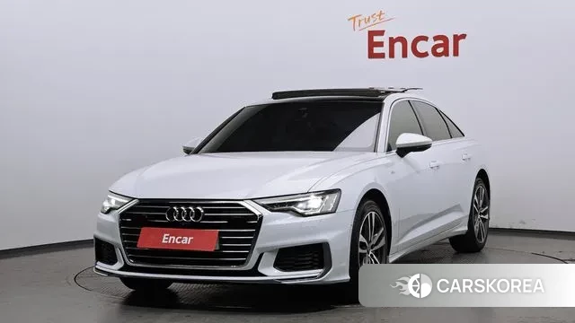Audi A6 (C8) 2022 Белый из Кореи