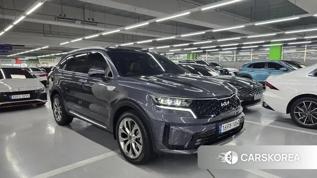 Kia Sorento 4th Generation 2022 Серый из Кореи