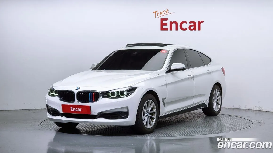BMW 3 Series GT (F34) 2019 Белый из Кореи