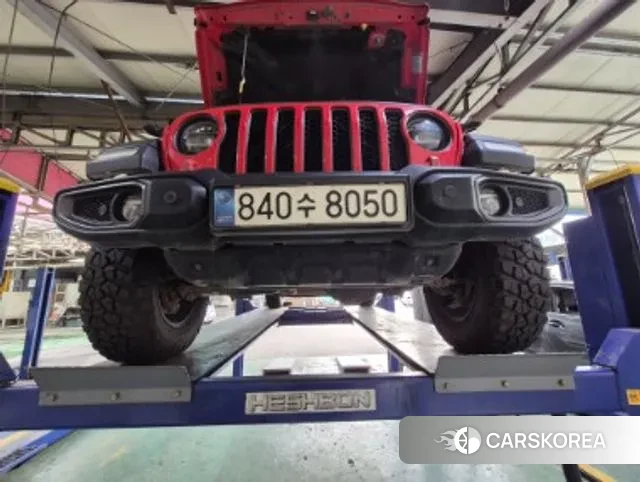 Jeep Gladiator (JT) 2021 Красный из Кореи