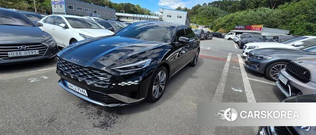 Kia K8 Hybrid 2022 Черный из Кореи