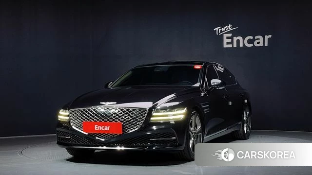 Genesis G80 (RG3) 2020 Черный из Кореи