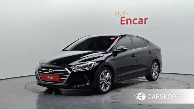 Hyundai Avante AD 2018 Черный из Кореи