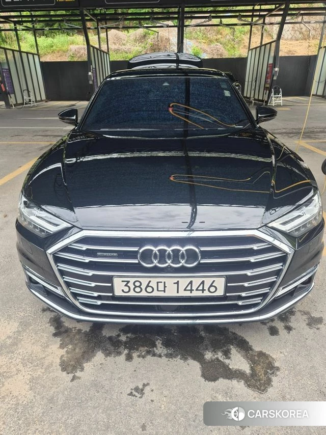 Audi A8 (D5) 2020 Черный из Кореи