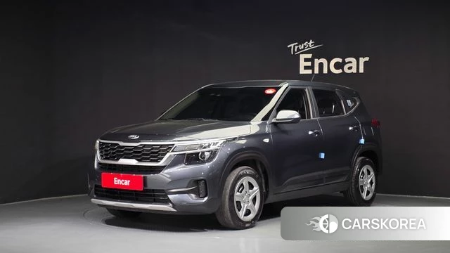 Kia Seltos 2021 Серый из Кореи