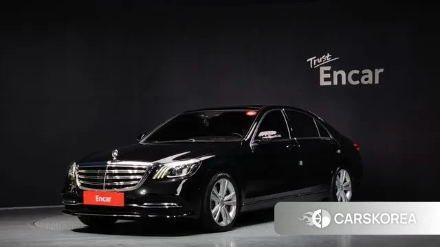 Mercedes-Benz S-Class W222 2018 Черный из Кореи