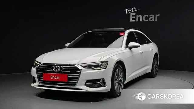 Audi A6 (C8) 2021 Белый из Кореи
