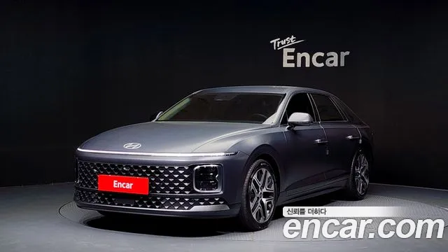 Hyundai Grandeur Hybrid (GN7) 2023 Серый из Кореи