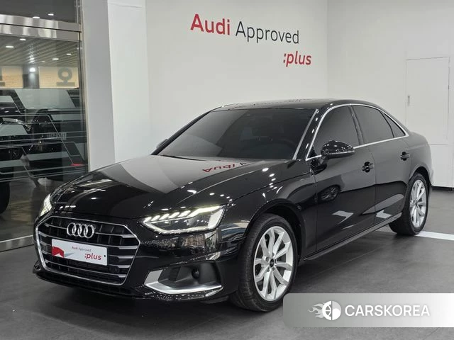 Audi A4 (B9) 2023 Черный из Кореи