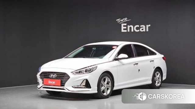 Hyundai Sonata New Rise 2018 Белый из Кореи