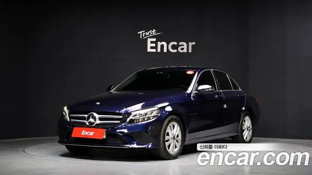 Mercedes-Benz C-Class W205 2019 Синий из Кореи