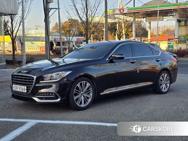 Genesis G80 2018 Черный из Кореи