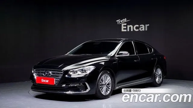 Hyundai Grandeur IG 2018 Черный из Кореи