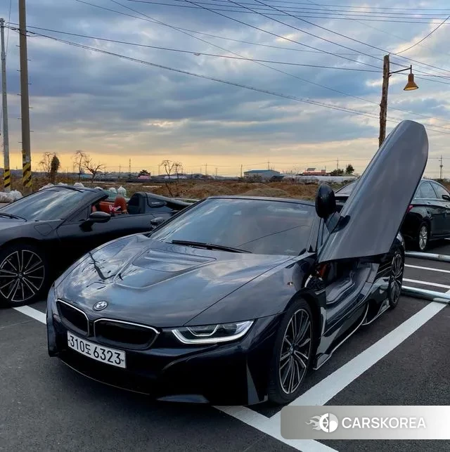BMW i8 2019 Черный из Кореи