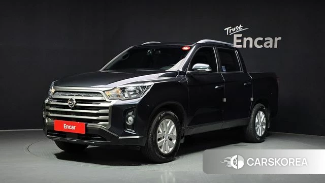 Ssangyong The New Rexton Sport 2022 Серый из Кореи