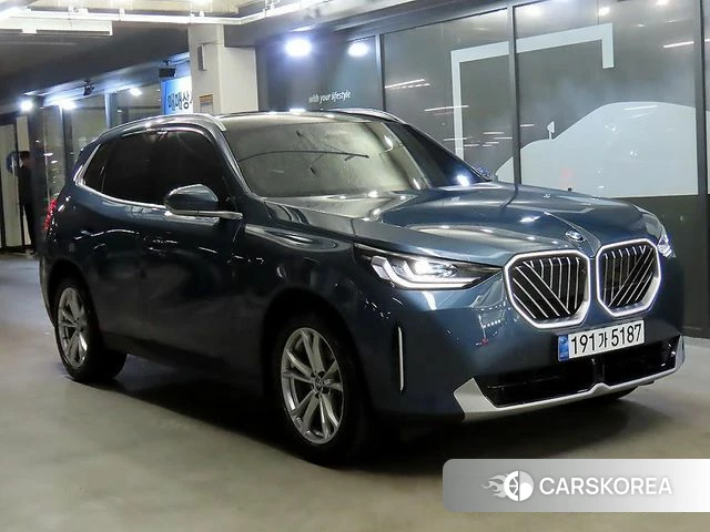 BMW X3 (G45) 2025 Синий из Кореи