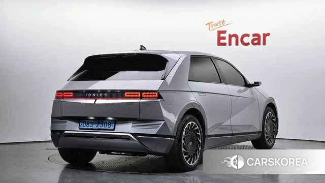 Hyundai Ionic 5 2022 Серебристо-серый из Кореи
