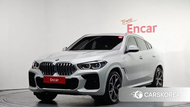 BMW X6 (G06) 2022 Белый из Кореи