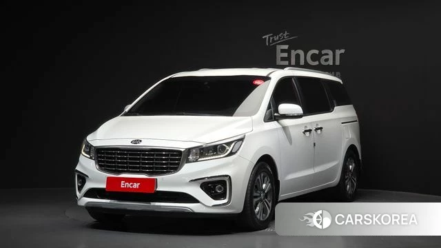 Kia The New Carnival 2019 Белый из Кореи